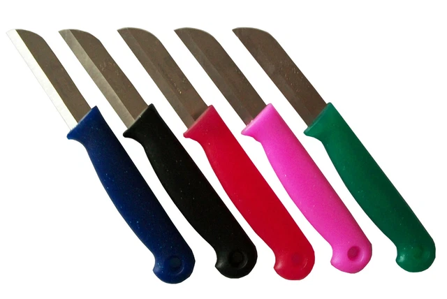 5 x Küchenmesser ca. 15,5cm mit Original Solinger Klinge, super Scharf TOP, NEU