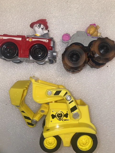 Series 7 Rescue Racers Numbers PAW PATROL - Rescue Racers - Skye Monster Truck Marshall Fire Engine ...
