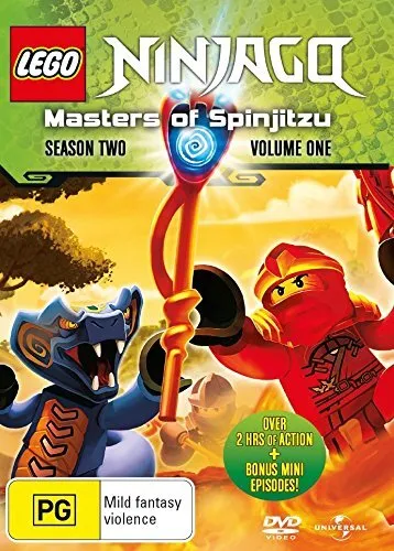 Lego Ninjago: Masters Of Spinjitsu - Season 2 Vol 1 [Edizione: Australia]  (DVD)
