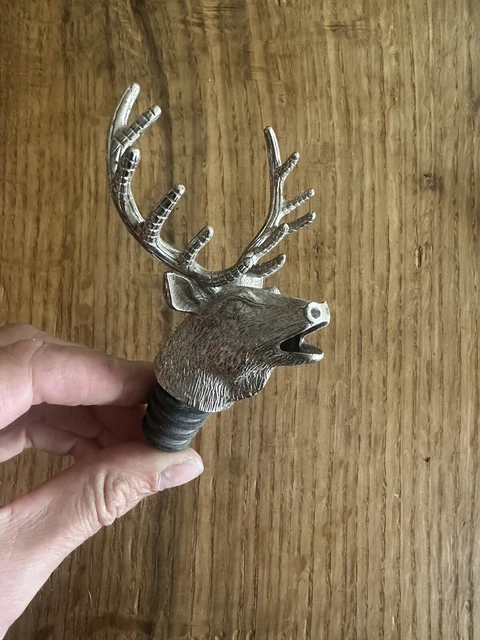 Jagermeister Deers Head Pourer Silver