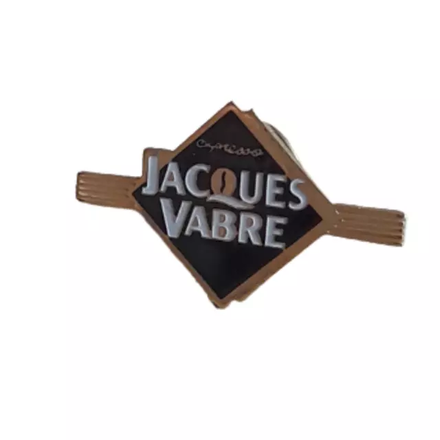 Pin's Jacques Vabre café vintage Logo collection Pins Années 1990
