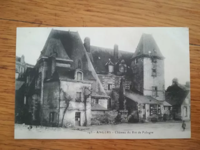 Cpa Annes 20 N°143 Angers - Castle Of The King Of Poland