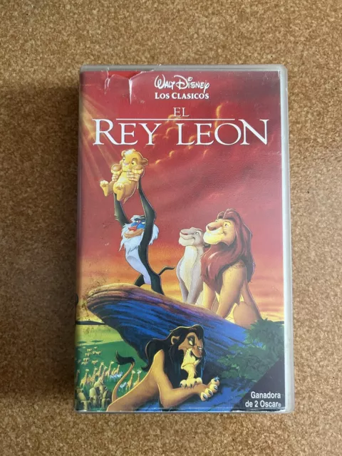 El Rey León (VHS, 1994, Colección los Clásicos)