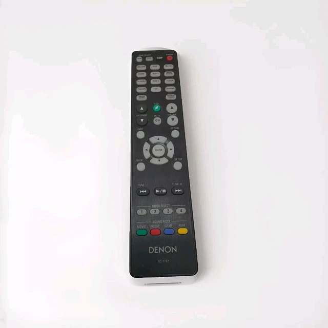 GENUINE DENON RC-1192 Remote Control (F0123) £9.99 - PicClick UK
