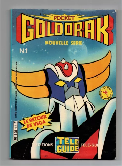 GOLDORAK Pocket / Nouvelle Série / No. 1 / Télé-Guide / 1978
