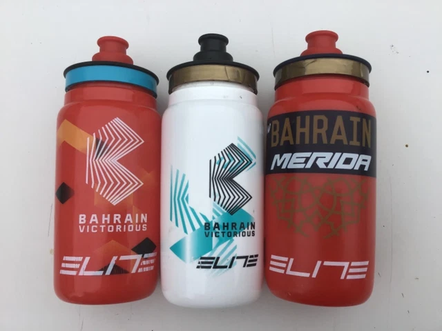 Paire De Gourdes Aluminium Tour De France – Bidons Vélo De Course, TDF, Occasion