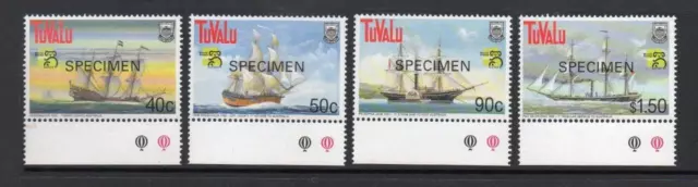 Tuvalu Mnh 1999 Sg832-835 Australia 99 World Stamp Exhb (Specimen)