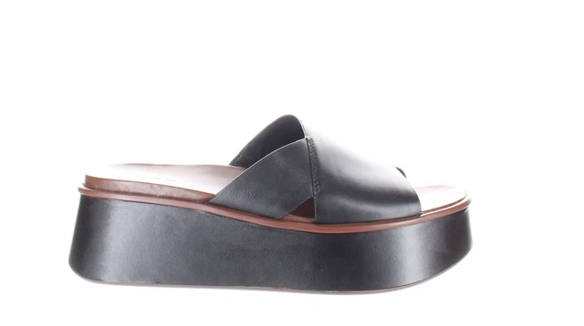 Naturalizer Womens Pacer Black Sandals Size 7.5 (7122423)