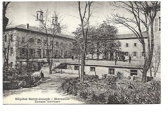 Carte Postale Ancienne CPA Marseille Hospice Saint Marguerite - Vue Ouest (13)