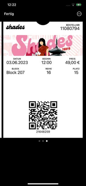 Shades Festival Tickets 2023 von Nona 