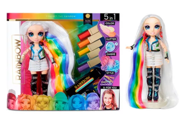 Rainbow High Fantastic Fashion Amaya Raine – Rainbow 11” Fashion Doll