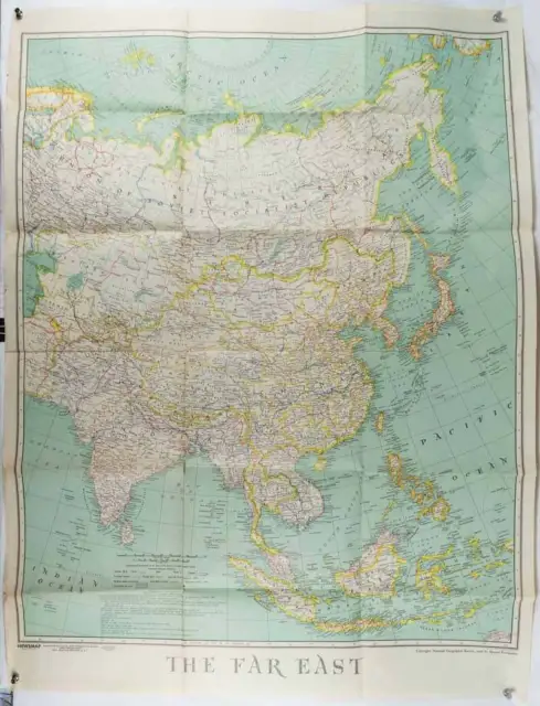 ASIA WORLD WAR II MAP / Far East Newsmap for the Armed Forces 250th Week 1944
