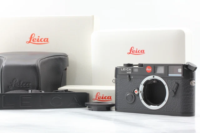 Yr.1991 [Near MINT in Box] Leica M6 0.72 Non TTL Black 35mm Film Camera JAPAN