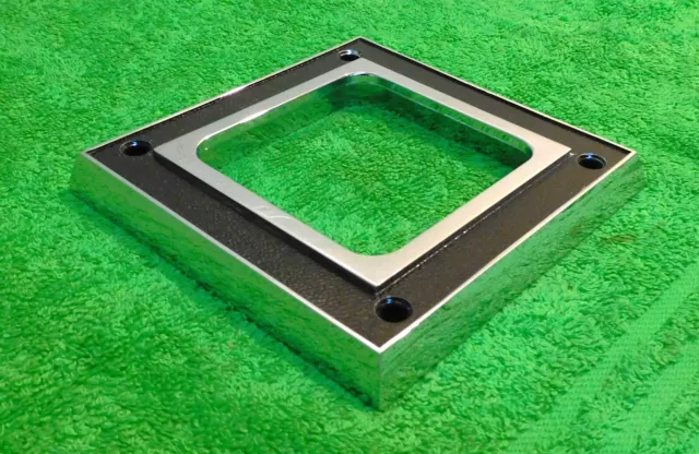 1964-1968 Mustang GT Shelby NOS DELUXE 3-4 Speed MANUAL TRANS SHIFTER TRIM BEZEL