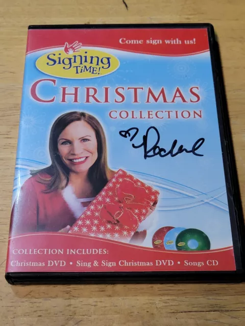 SIGNING TIME! CHRISTMAS Collection DVD/CD 3 Disc 2014 OOP Sign Language ...