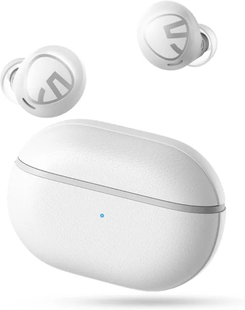 SoundPEATS Free2 Classic Wireless Earbuds Bluetooth V5.1 Headphones White-AU