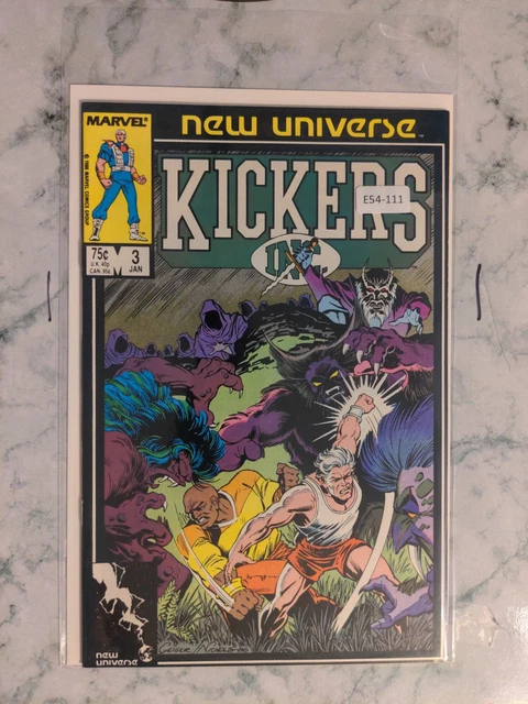 Kickers Inc. #3 9.4 1St App Marvel Comic Book E54-111