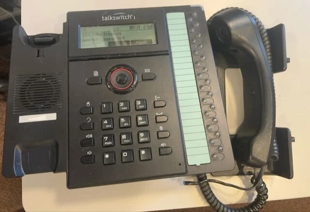 Talkswitch/Fortinet TS-550i IP PHONE WITH STAND/HEADSET