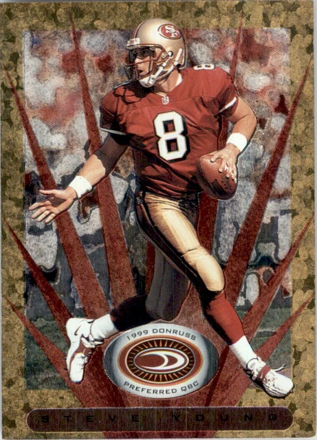 1999 Donruss Preferred QBC Steve Young #105
