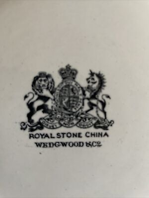 Vintage Royal Stone China Wedgwood & Co Chamber Pot Large Bowl 6