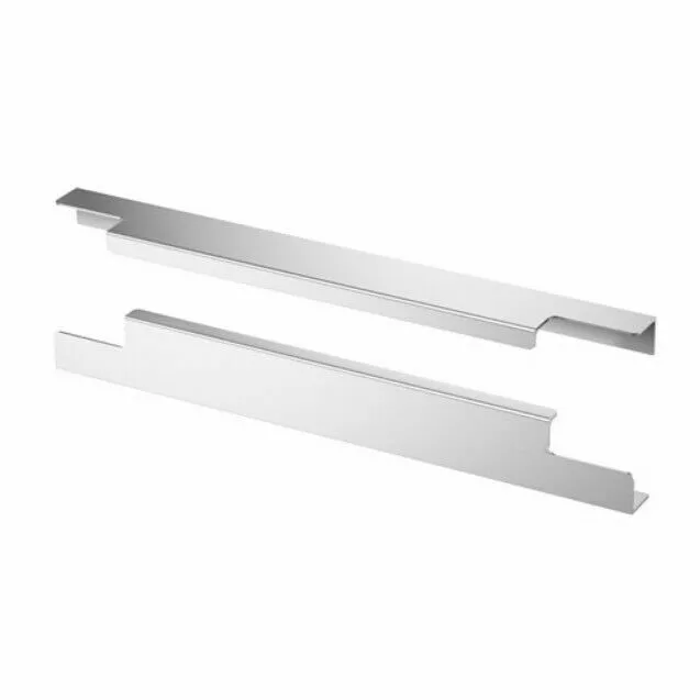 IKEA BLANKETT 12" Handle, Aluminum 2 pack Drawer Pull Knobs Cabinet Bath Kitchen