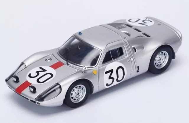 S3436 Porsche 904/8 N 30 24h LE MANS 1964 C.DAVIS - G.MITTER SILVER (Spark 1/43