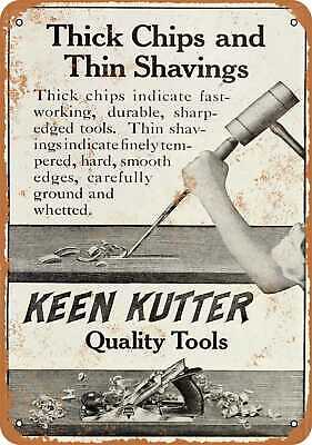 Metal Sign - 1910 Keen Kutter Quality Tools - Vintage Look Reproduction