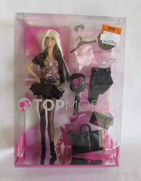 2007 Top Model Runway Barbie Doll NRFB #M2977 Model Muse Blonde Brand New