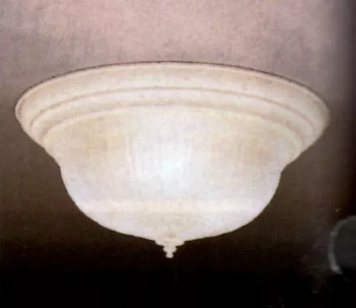 KICHLER NEW K8849 ET Etruscan White CEILING Medallion 3-LIGHT Fixture 15" SCAVO