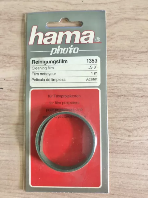Hama Cleaning Film For Super 8 Cine Film Projectors