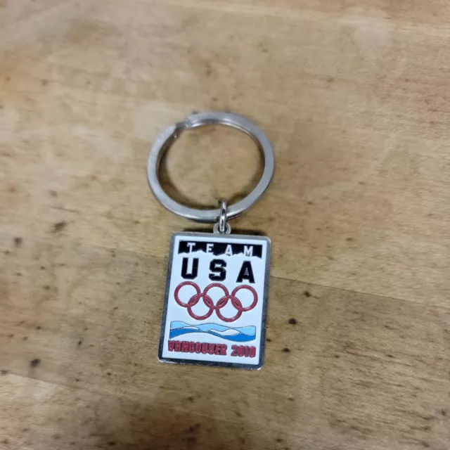 Team USA 2010 Olympics Vancouver Official Licensed Aminco Key Chain Keychain