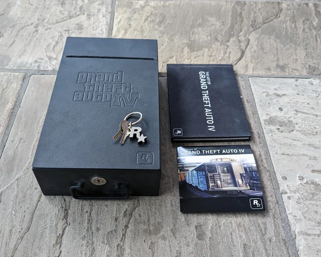 Grand Theft Auto IV スペシャルエディション の金庫。GTA GRAND THEFT AUTO IV 4 Special Edition Safe Lock Box Rockstar