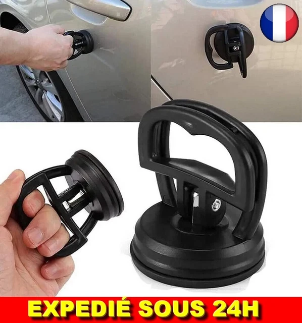 CLAS Equipements - Mini Vérin Pousseur Pneumatique 4 Tonnes - Course 42 à 58 Mm - Raccord 1/4" - Pour Carrosserie