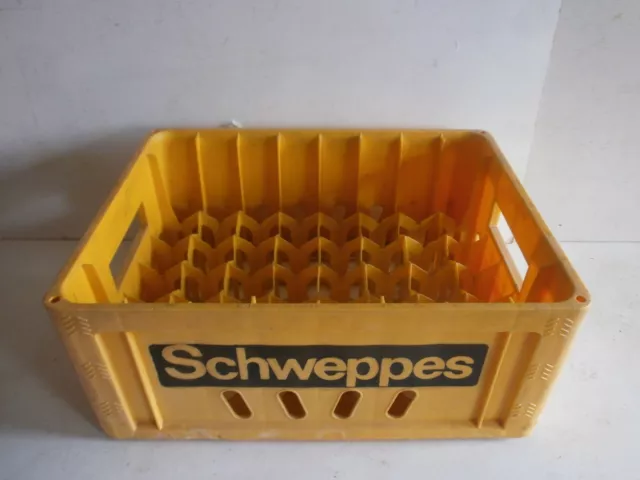 Vintage Schweppes drinks crate