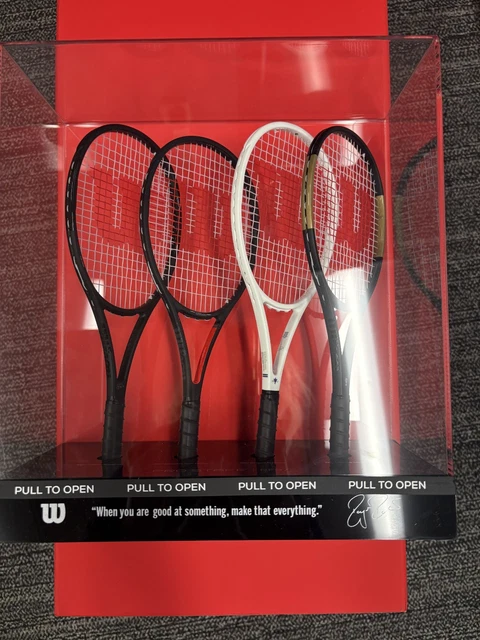 WILSON ROGER FEDERER Limited Edition 2018 Mini Racket Collection