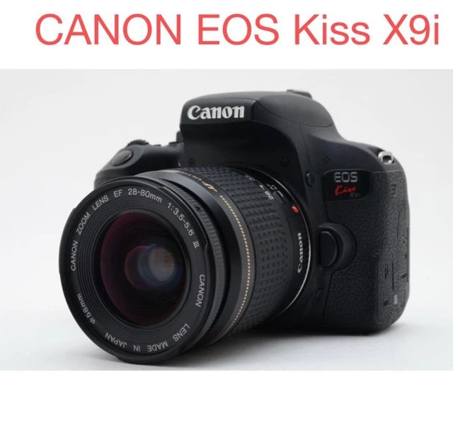 Canon EOS Kiss X9i Canon EF 28-80㎜ CANON EOS Kiss X9i Standard Lens Set EF28-80mm 172659 | eBay