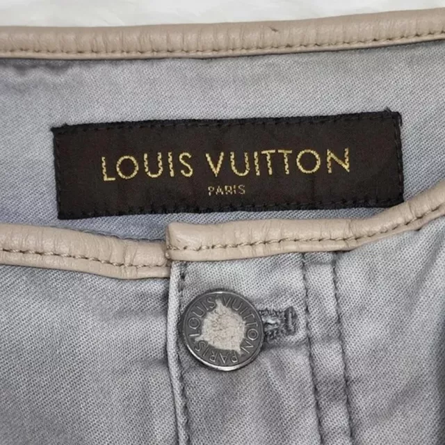 Louis Vuitton - Authenticated Jean - Cotton Beige for Men, Never Worn, with Tag
