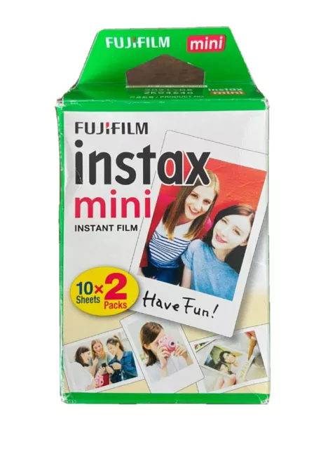 Fujifilm Instax Mini Instant Film 2-Pack | 20 Exposures
