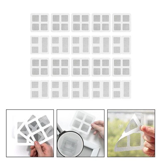 20 stücke Bildschirm Reparatursatz Fenster Bildschirm Ersatz Fiberglas Mesh Repa