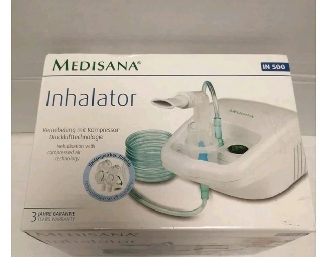 Medisana IN 500, Inhalator mit Mundstück und Nasenstück (54520)