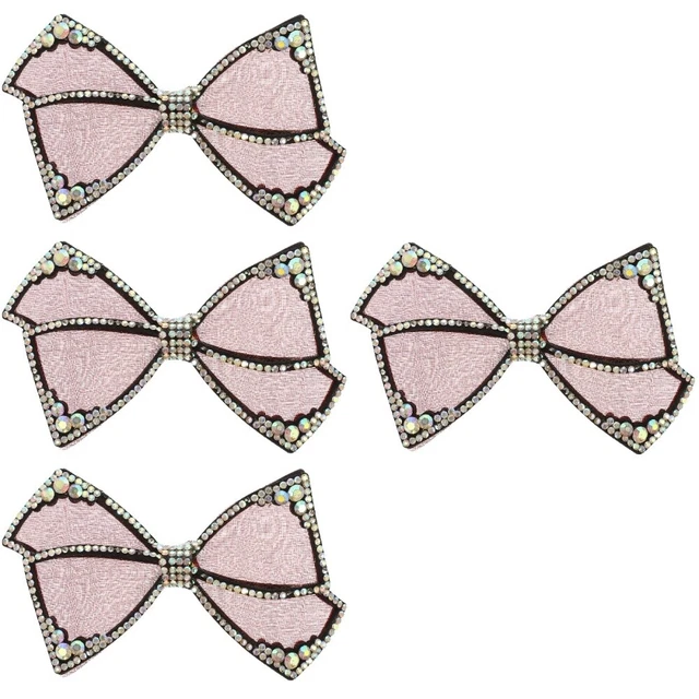4x kids party clip clip de chaussures strass pour charme cheveux chaussure