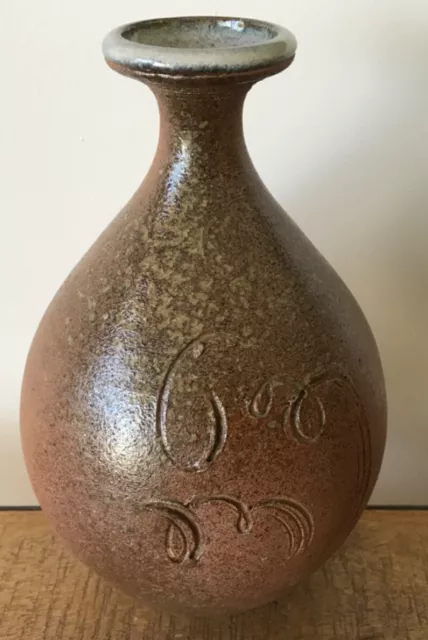 Australian Pottery Vintage Vase , Incised mark to base