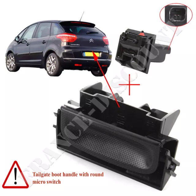 Citroen C4 Picasso PULSANTE INTERRUTTORE MANIGLIA PORTELLONE POST 8726.V7 6554zz