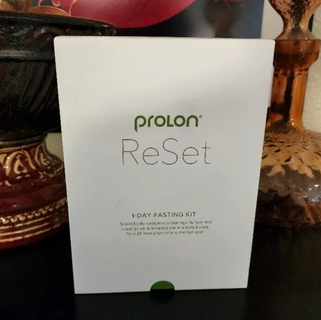 Kit de ayuno PROLON ReSet 1 día generación 3 nuevo en caja/sellado vencimiento 06/13/2023