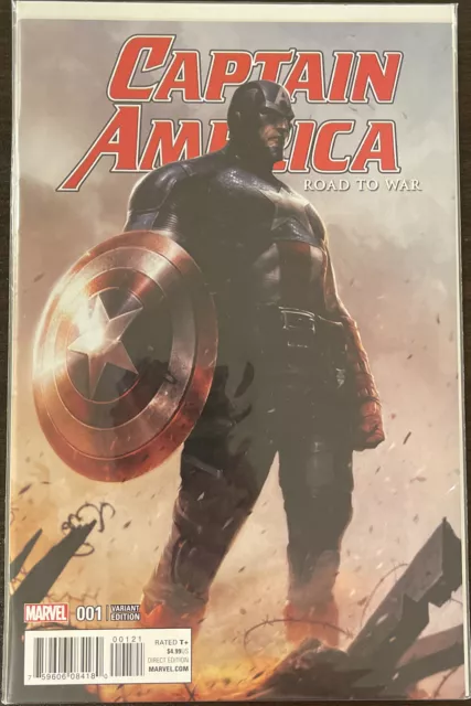 Captain America: Road To War # 1 (2016) Marvel Variant Francesco Mattina Cover B