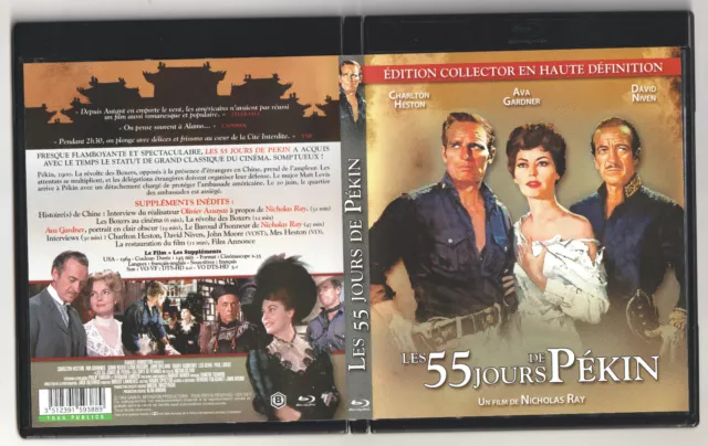 Blu Ray : Les 55 Jours De Pekin : Nicholas Ray / Chef D'oeuvre / Rare / Cher !