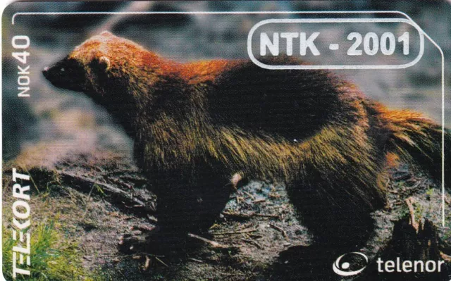 Norway - Chip "Wolverine" MV: N-221-C - NTK-2001" 400 ex - RAR - MINT