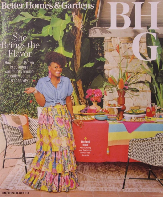 BETTER HOMES & Gardens Magazine March 2024 She Brings The Flavor