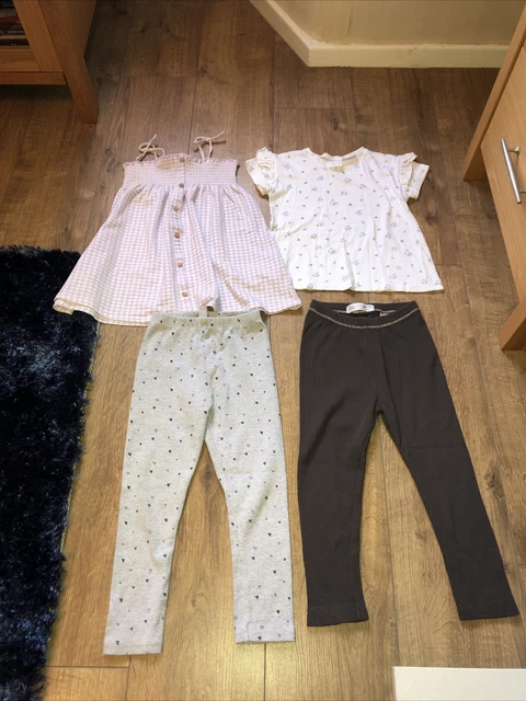 girls 3-4 4-5 years bundle Zara 4 pieces