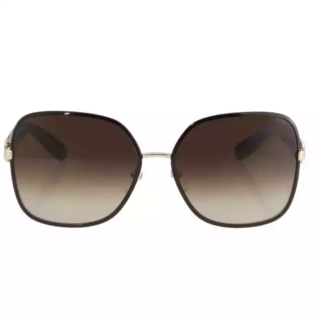 Salvatore Ferragamo Gray Gradient Rectangular Ladies Sunglasses SF150S 733 59